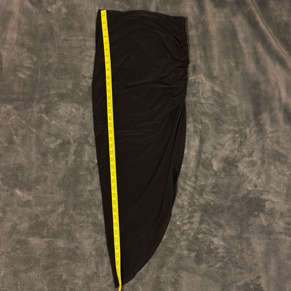 Sabora Asymmetrical Black Skirt